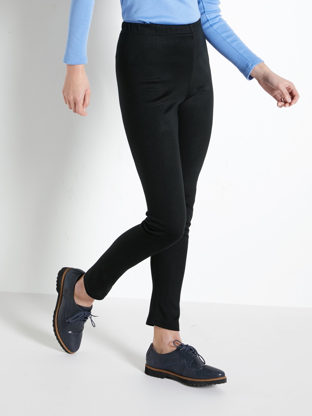 Legging en maille courtelle