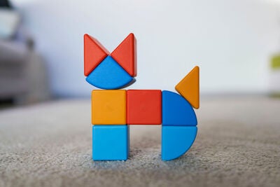 Geomag Magicube Byggesett Dyr 9 Deler