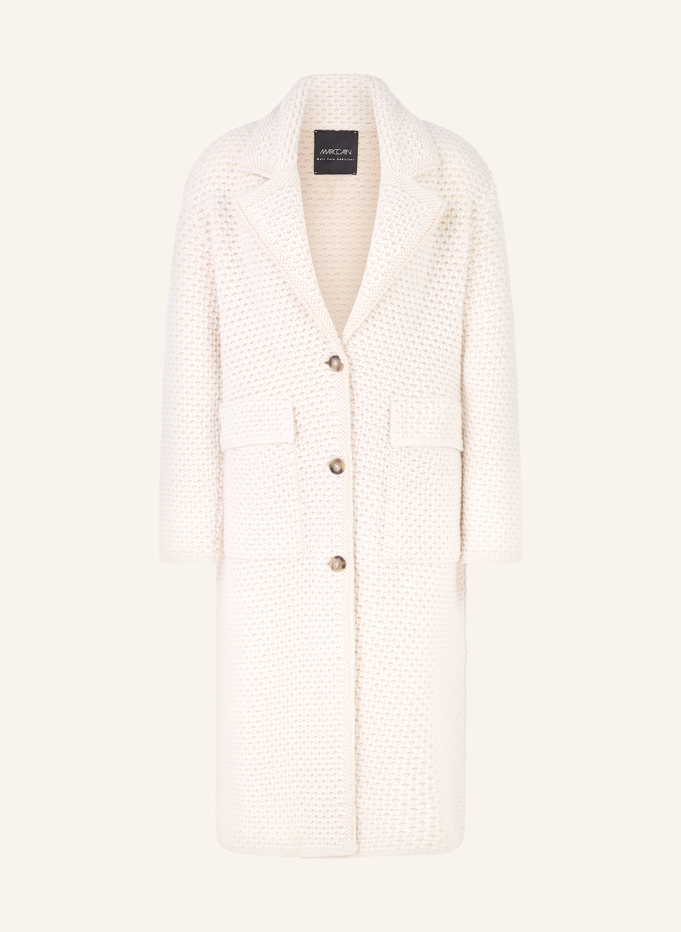 MARC CAIN Strickmantel mit Cashmere