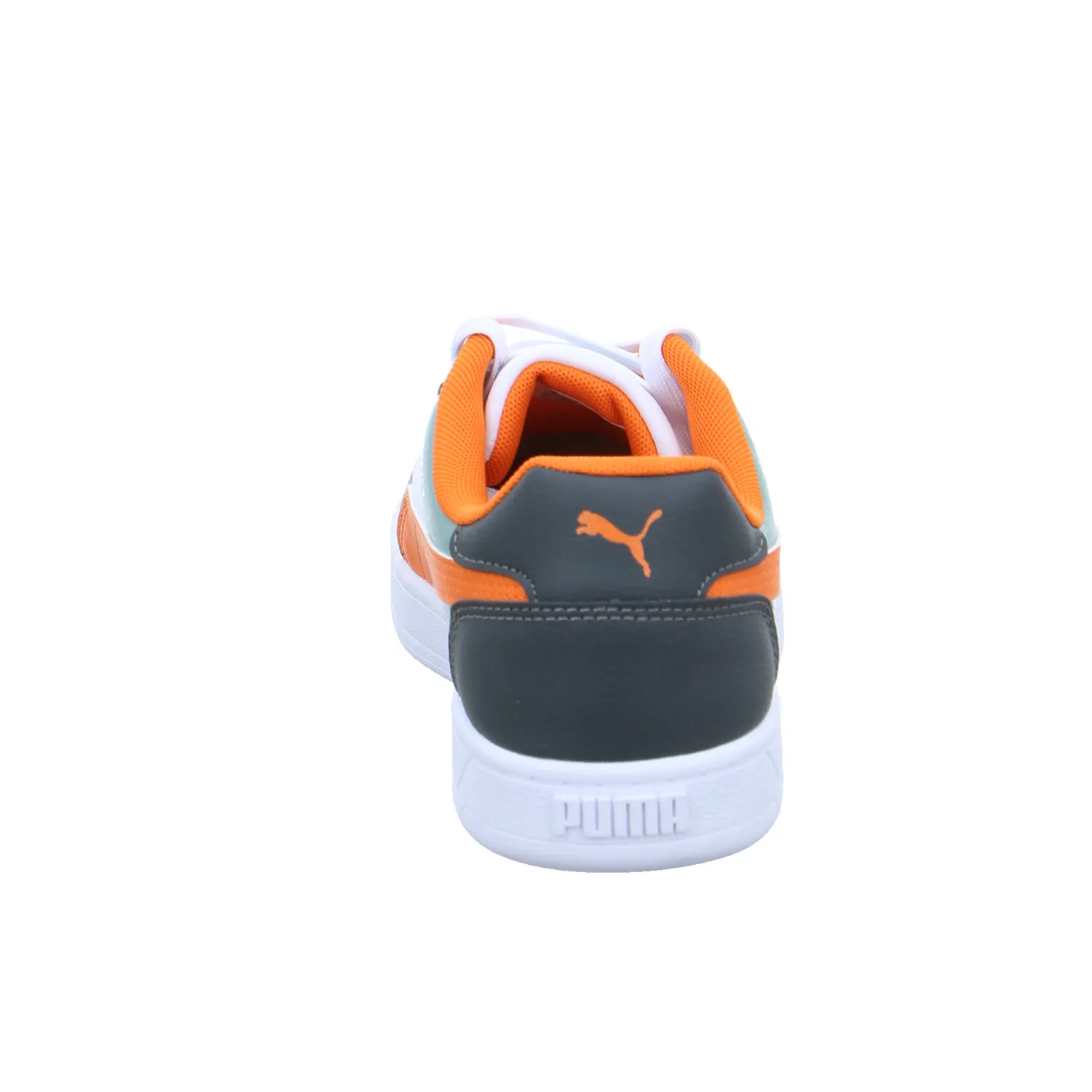 PUMA Kinder Sportschuh Weiss Lederimitat