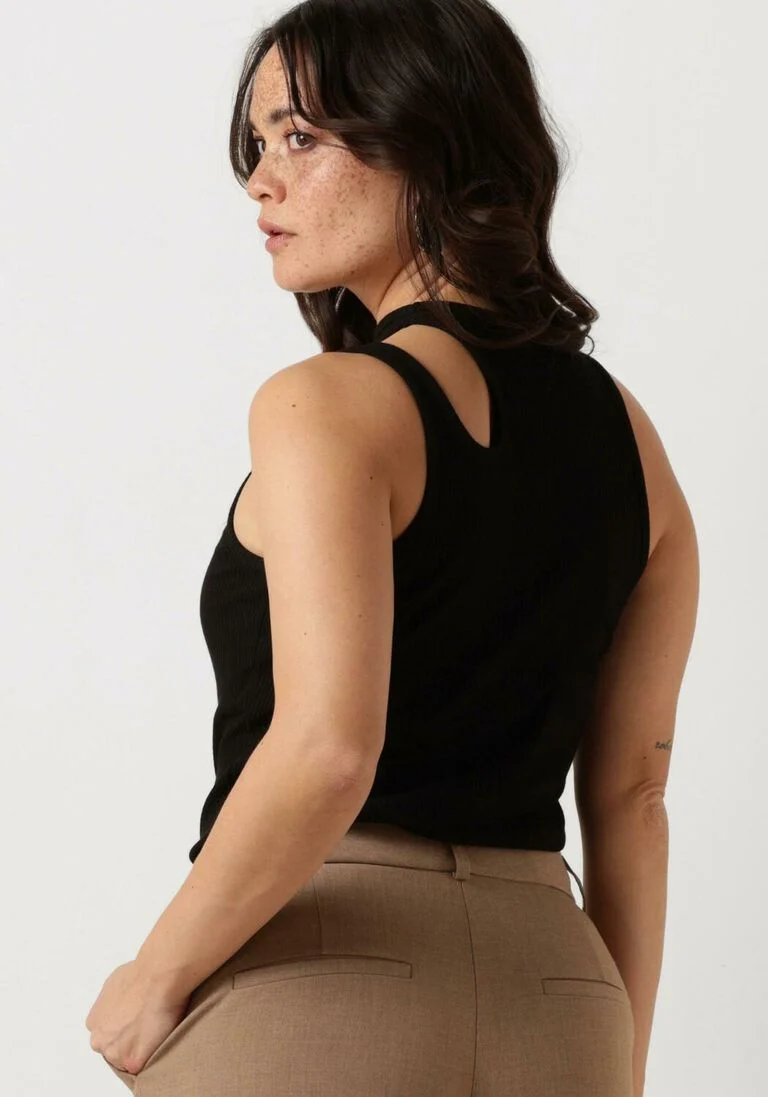 SELECTED FEMME zwarte selected femme top slfagna sl cutout top
