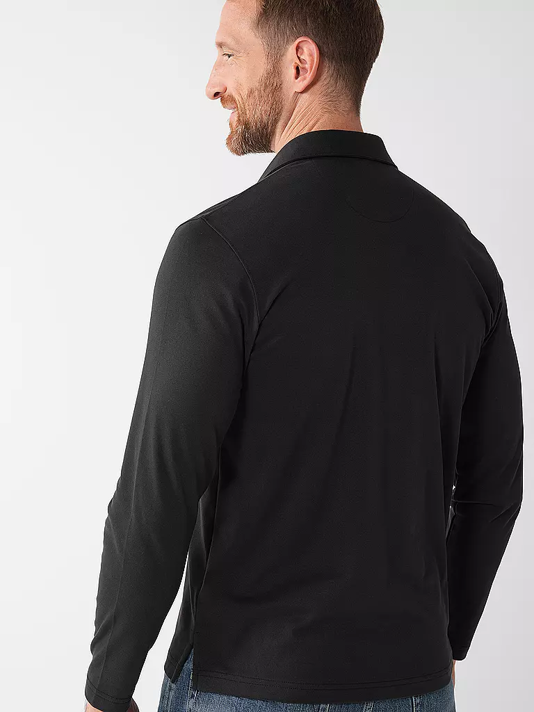 RAGMAN Poloshirt schwarz