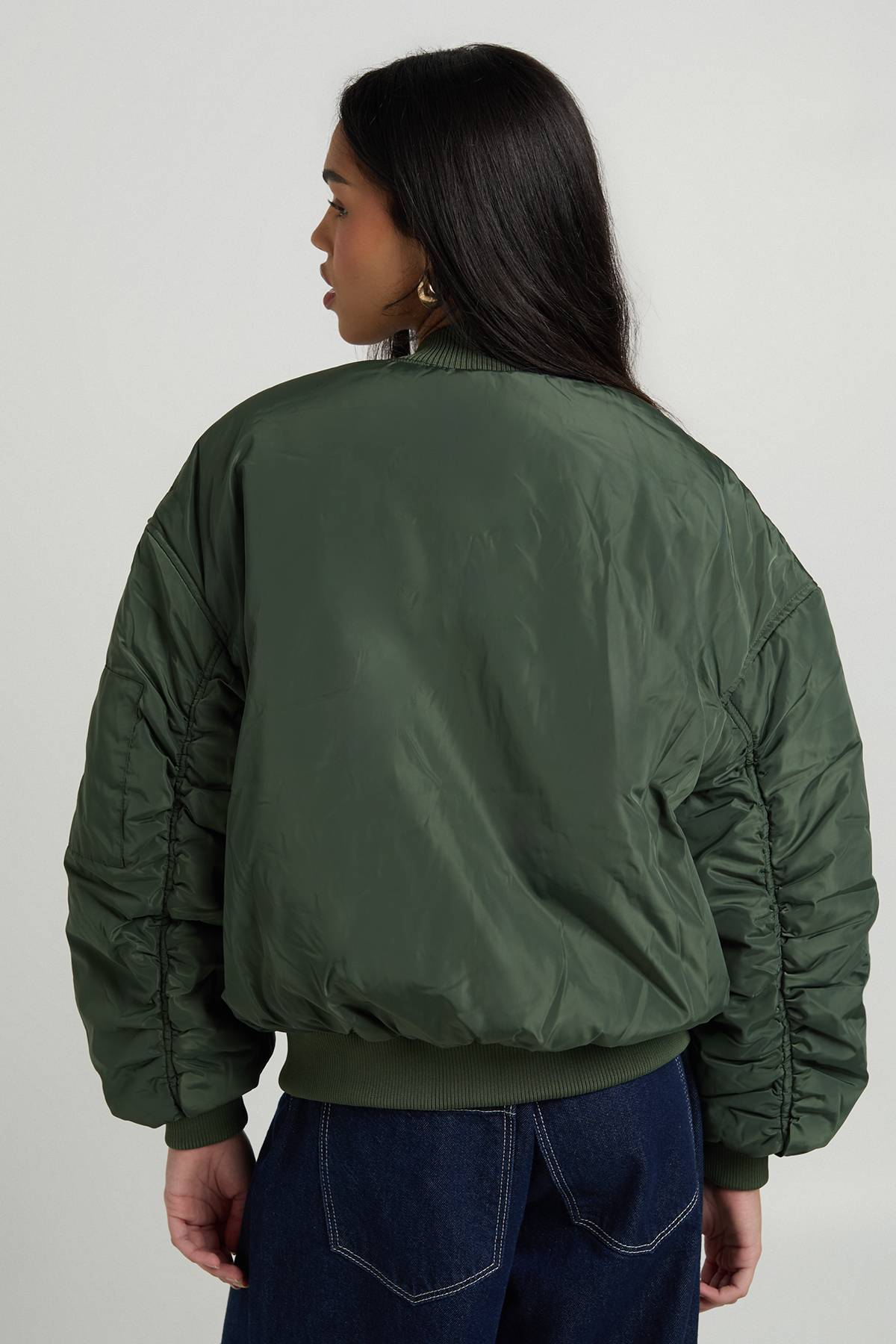 boohoo Veste bomber surdimensionnée