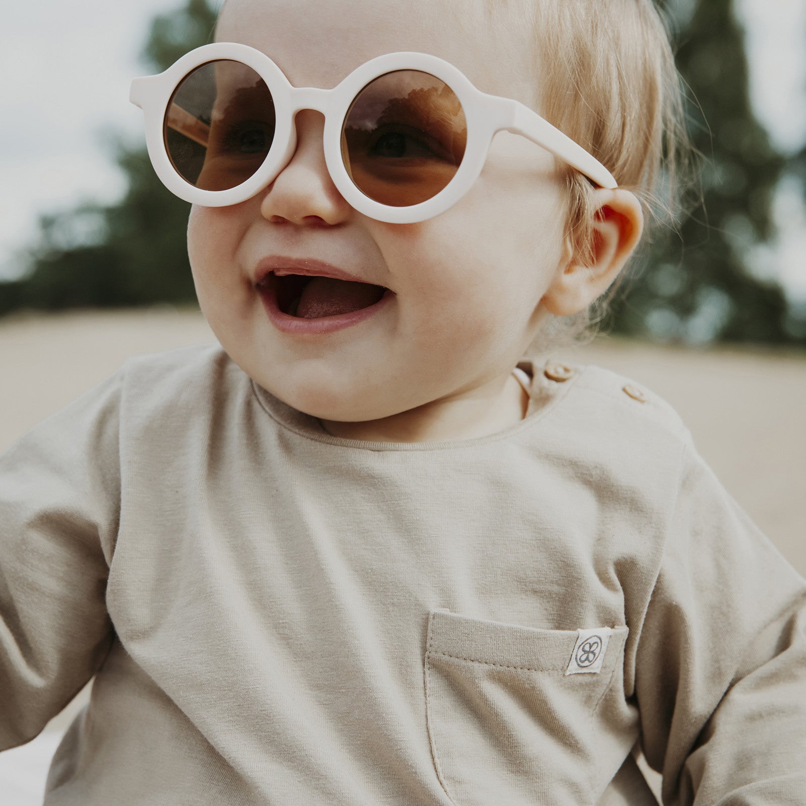Baby Langarmshirt UVP 50  Sandy Beach