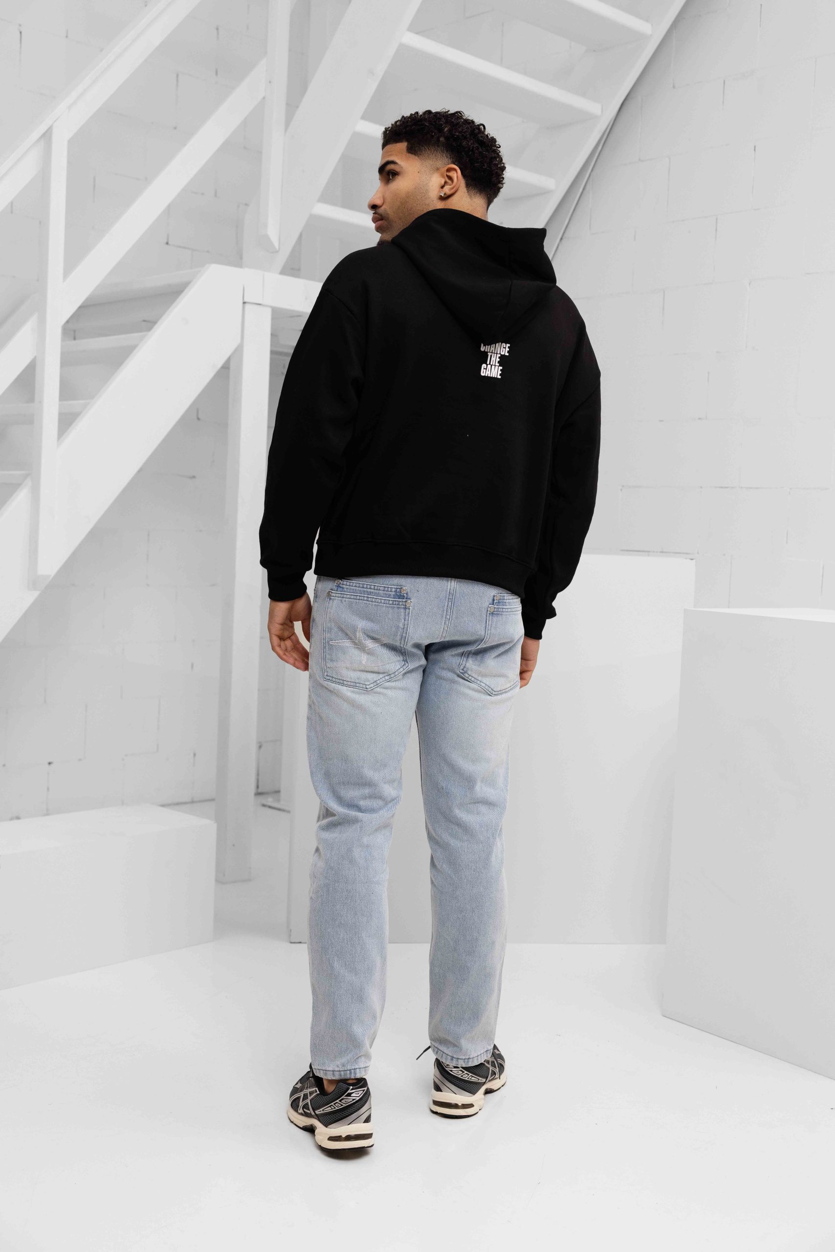 Project X Paris Boxy Hoodie Heren Zwart