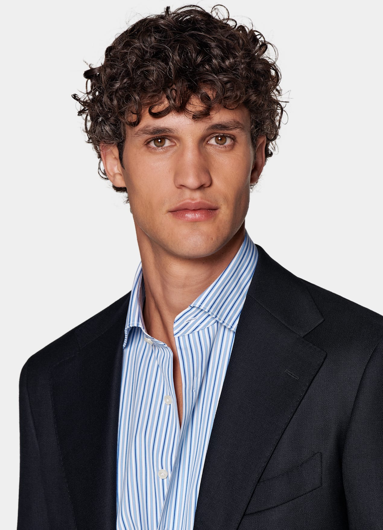 Blazer Roma coupe Relaxed bleu marine