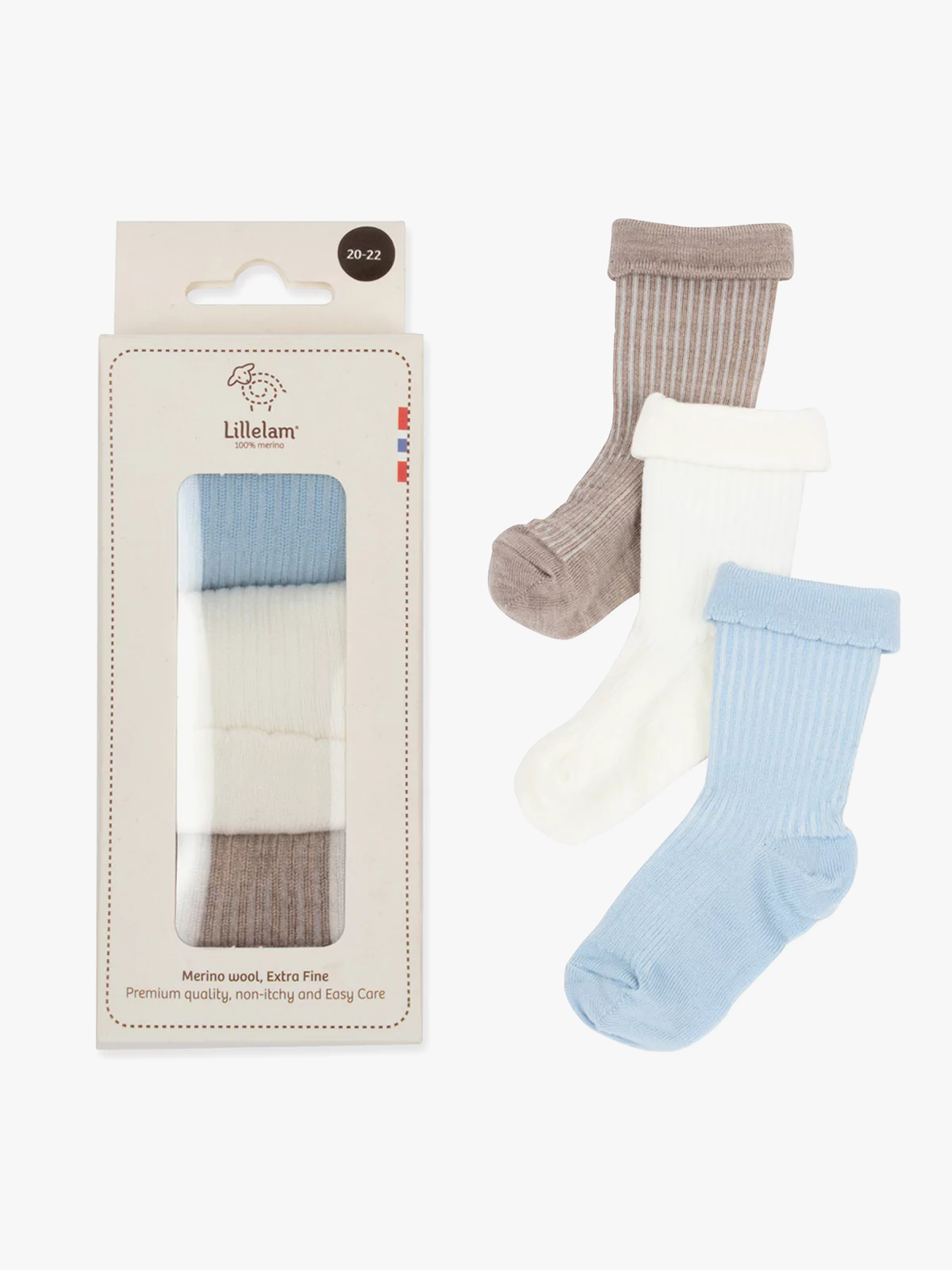 3-pack ullsokk gavepakke