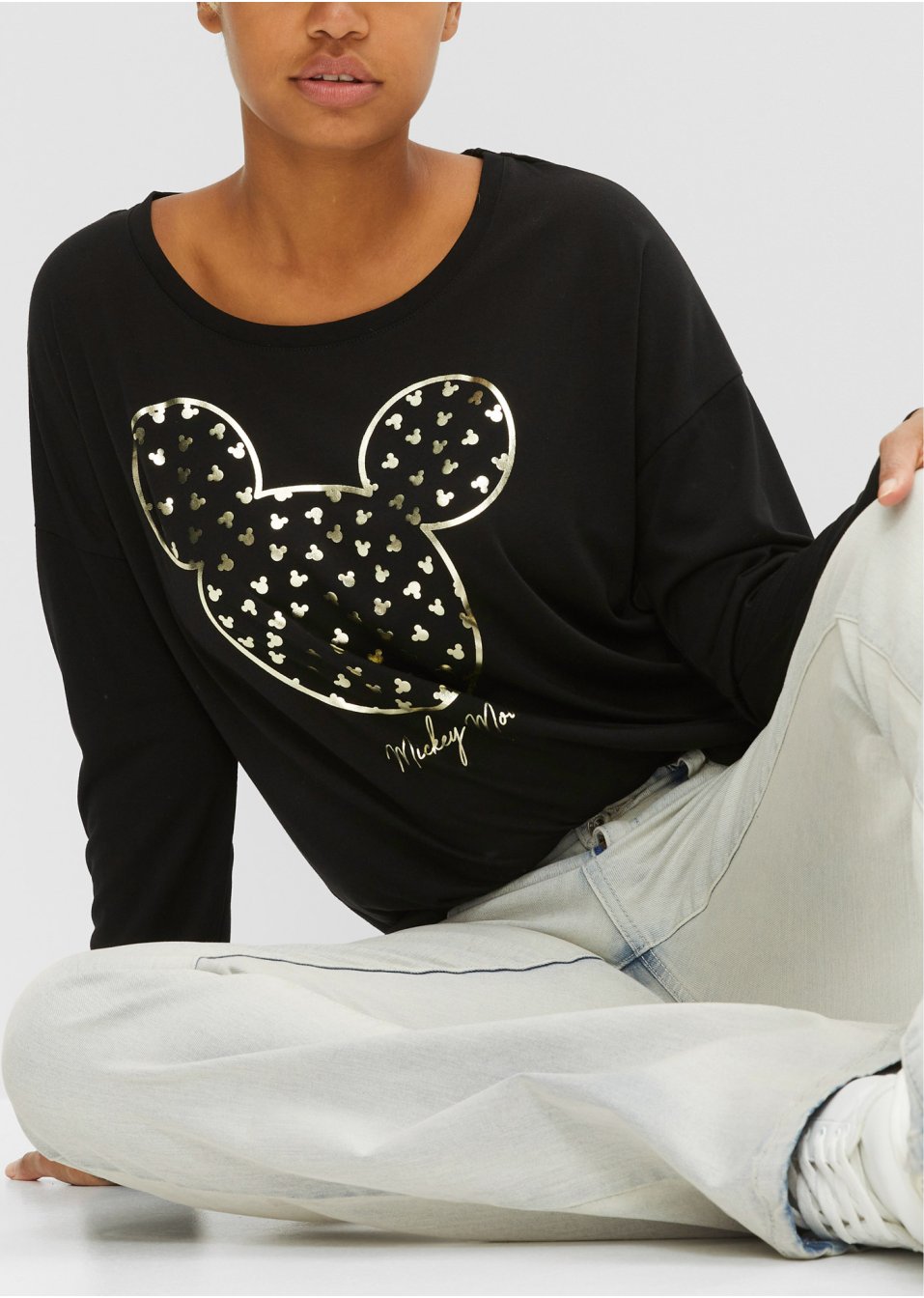 T-shirt à imprimé Mickey Mouse