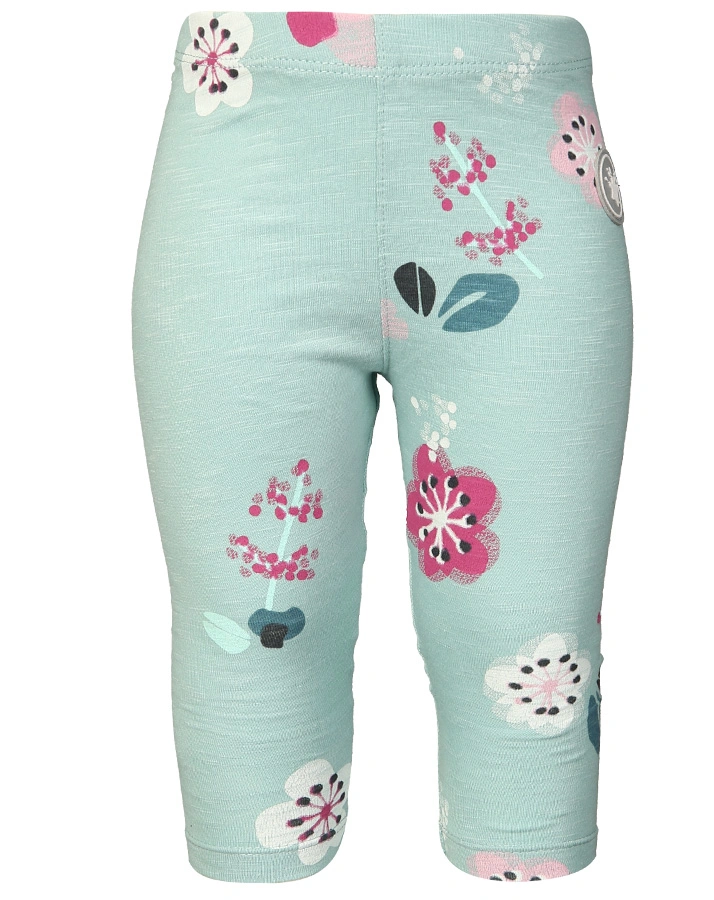 Leggings FLOWERS in mint