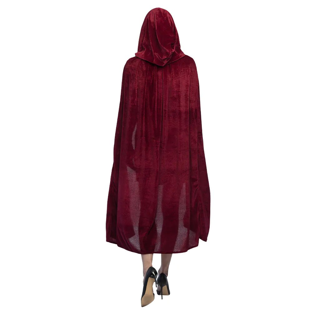 Halloween Cape Bordeaux Rood