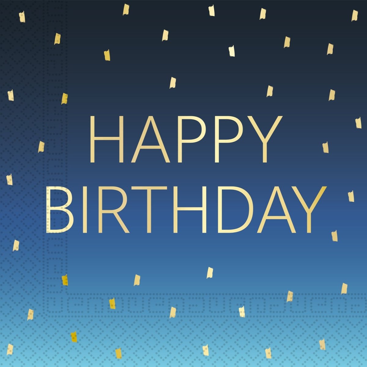 Happy Birthday Servetten 33cm 20st