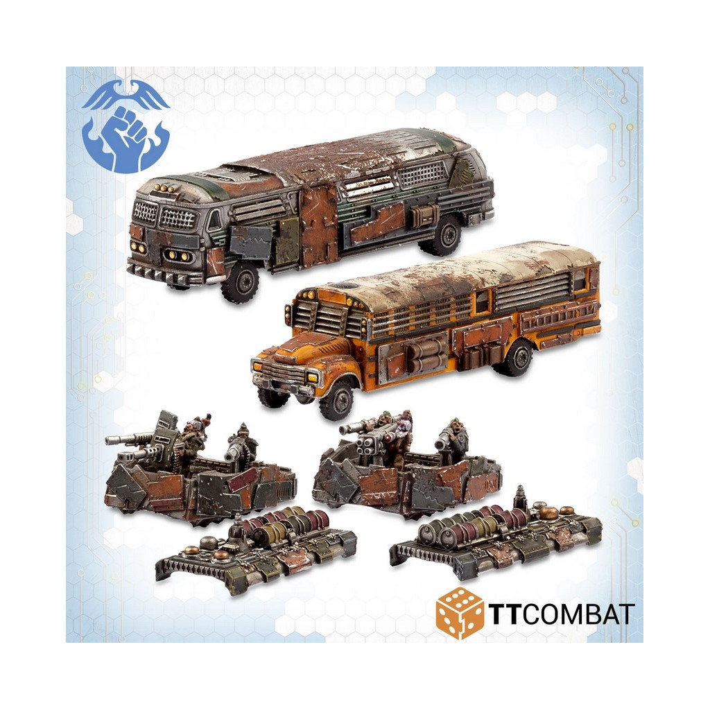 Dropzone Commander - Resistance - Battle Buses