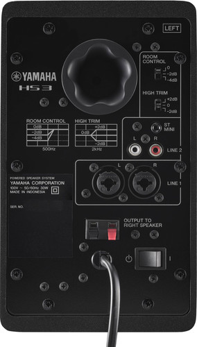 Yamaha  HS 3 Zwart (per paar)