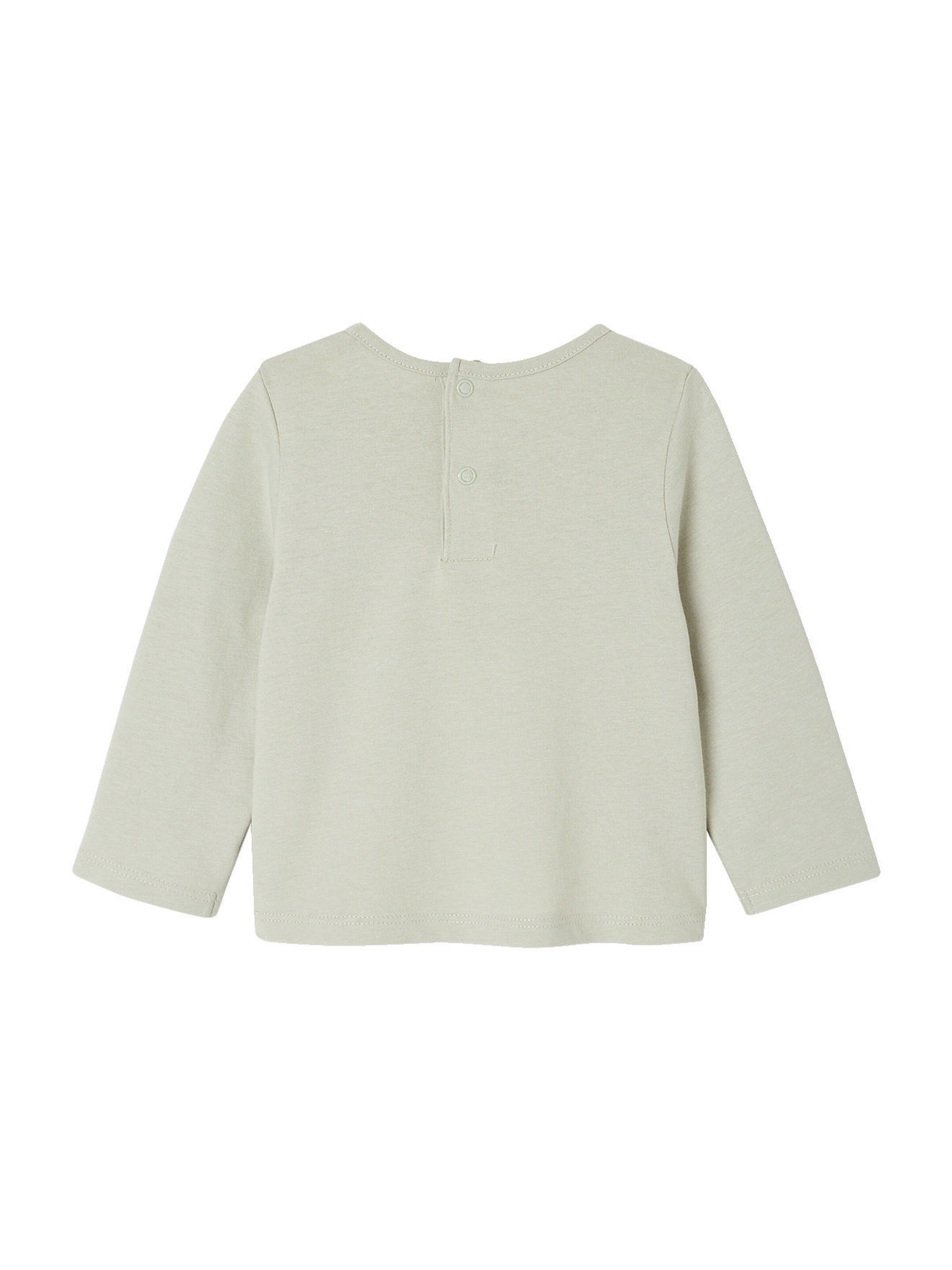 Vertbaudet 2er-Pack Baby Shirts mit Print BASIC salbeigrün