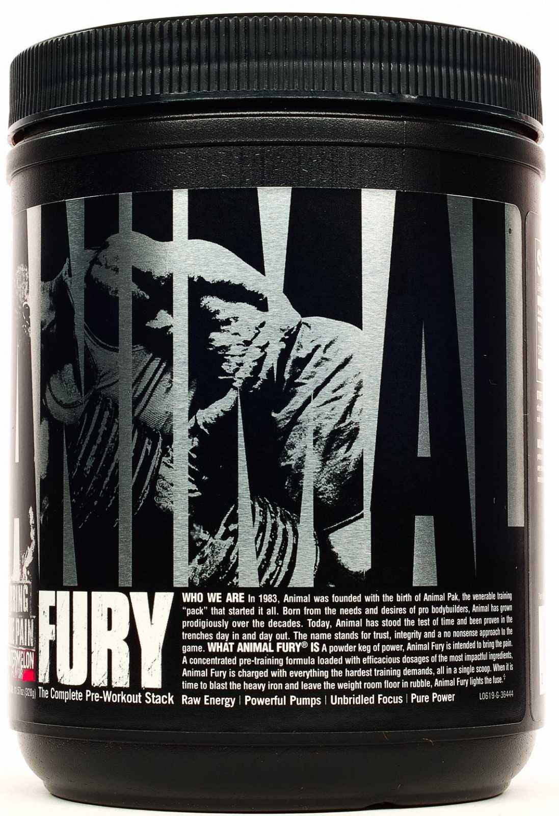 Treinamento de pré-treinamento animal Fury Bring the Pain 20 doses