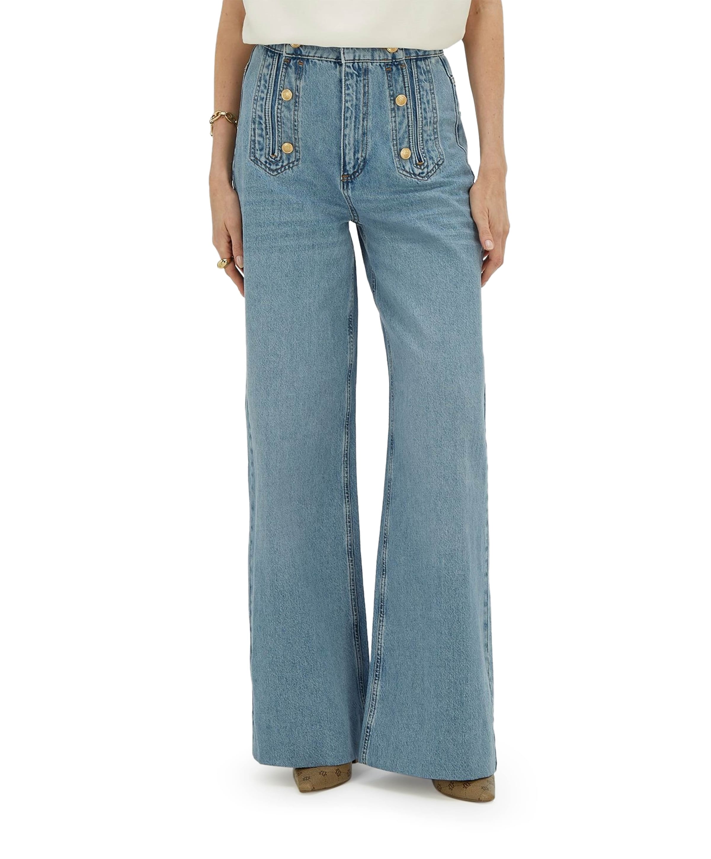 Josh V RUMO dames jeans blauw