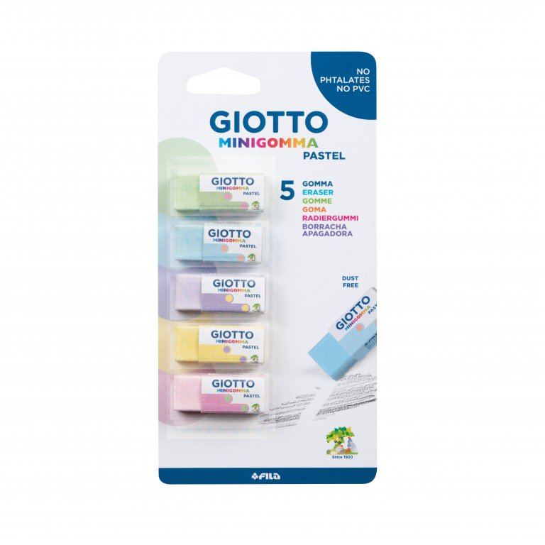Giotto Mini-Radiergummi, Set