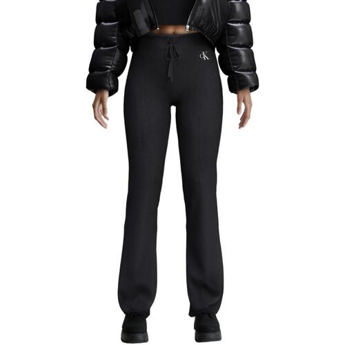 Calvin Klein Jeans - BADGE STRAIGHT KNITT Negro