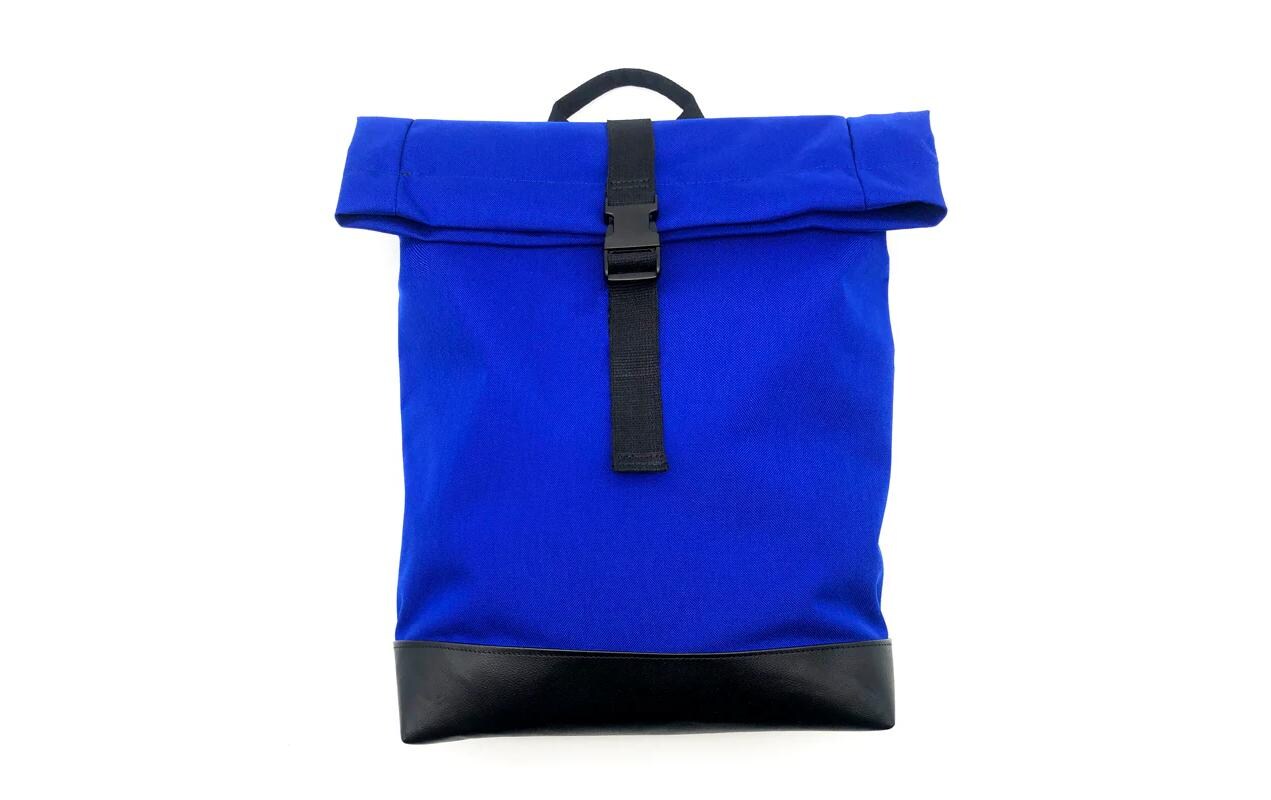 Rucksack Rolltop Blau, 22 l<br>Freizeitrucksack