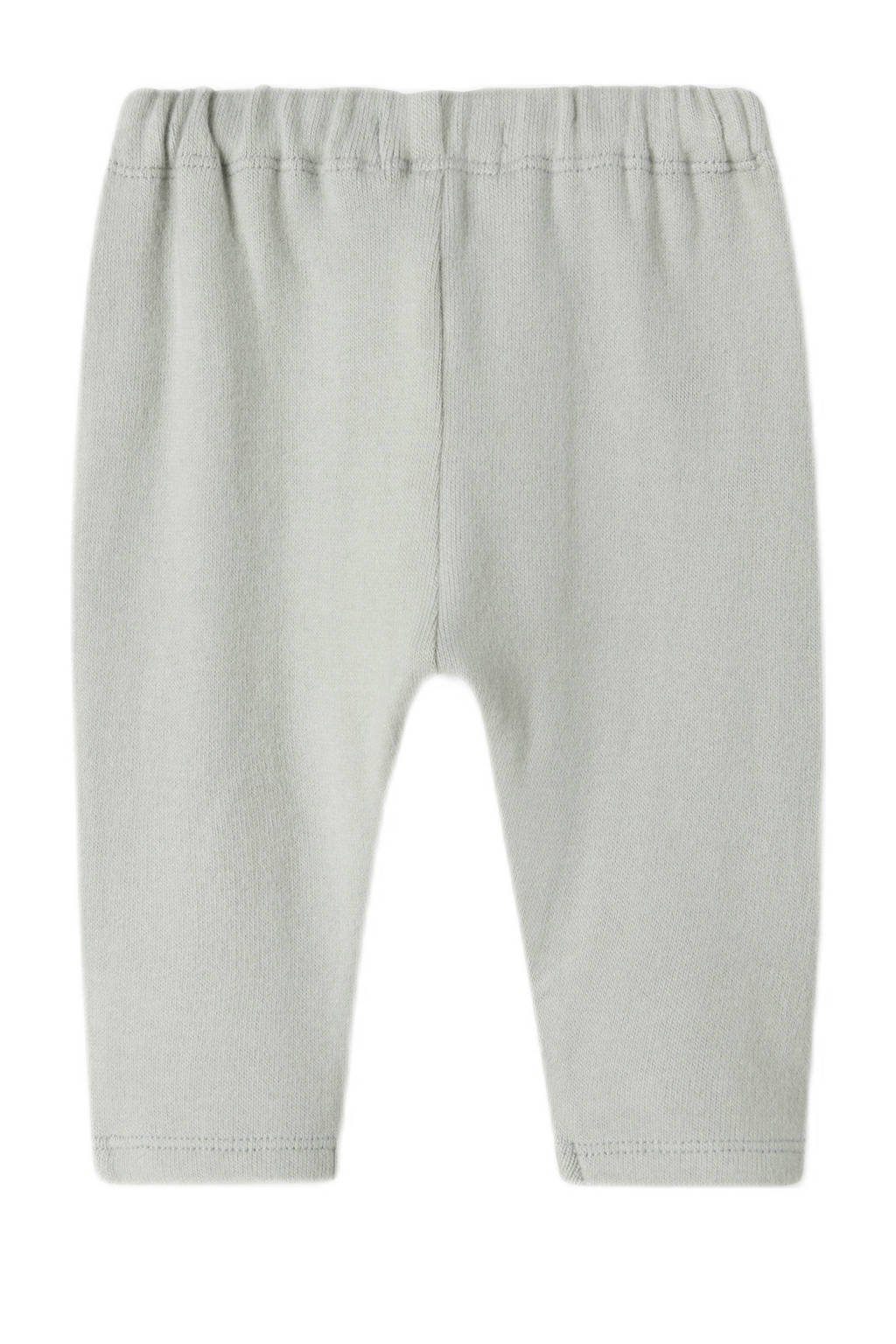 LIL' ATELIER BABY casual broek lichtgrijs