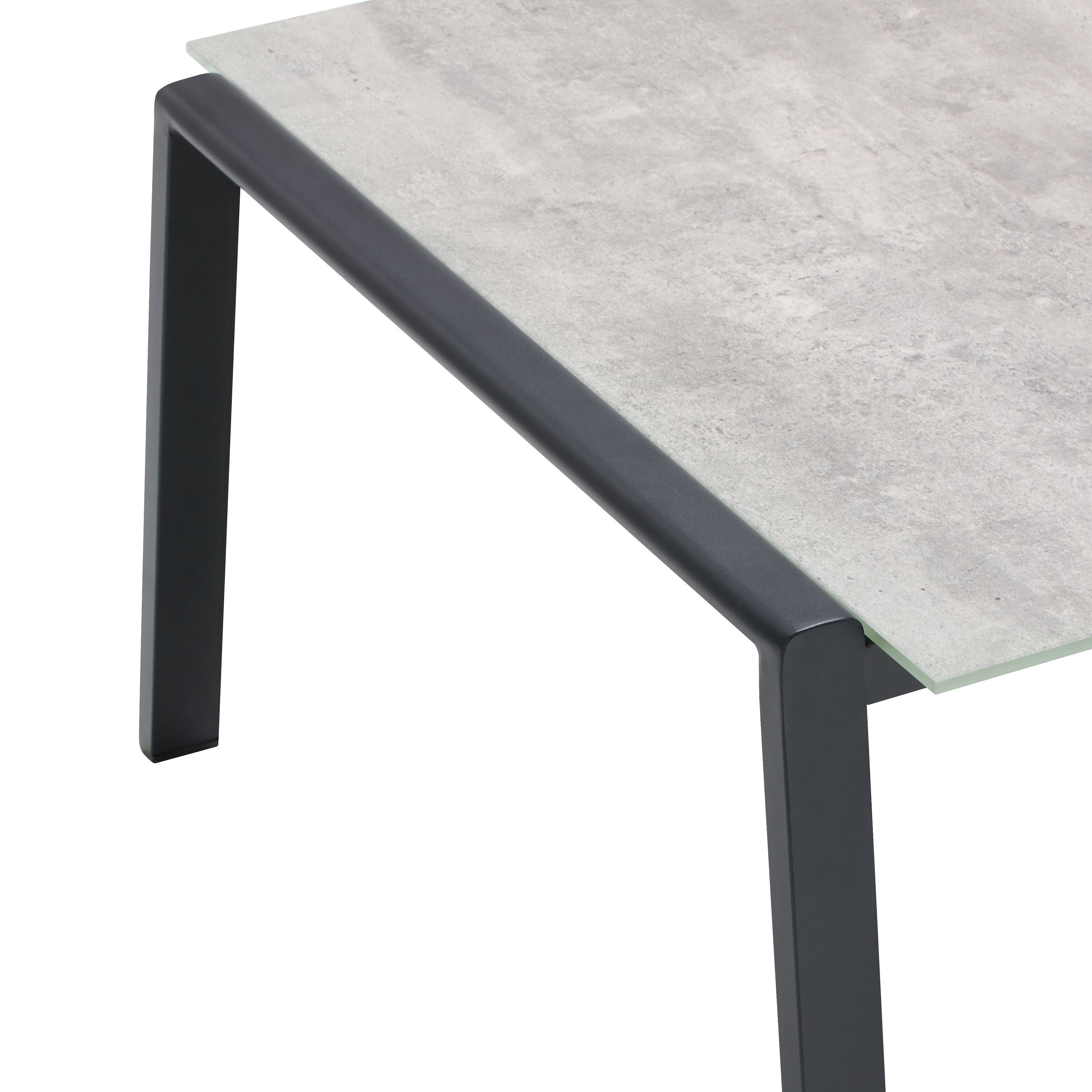 LAZARETO II Loungetisch beig/schw 148x70 - Beige / B: 148.0 cm x T: 70.0 cm x H: 40.0 cm