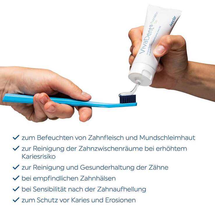 Vivadent Fluoridation Gel, 75 ml