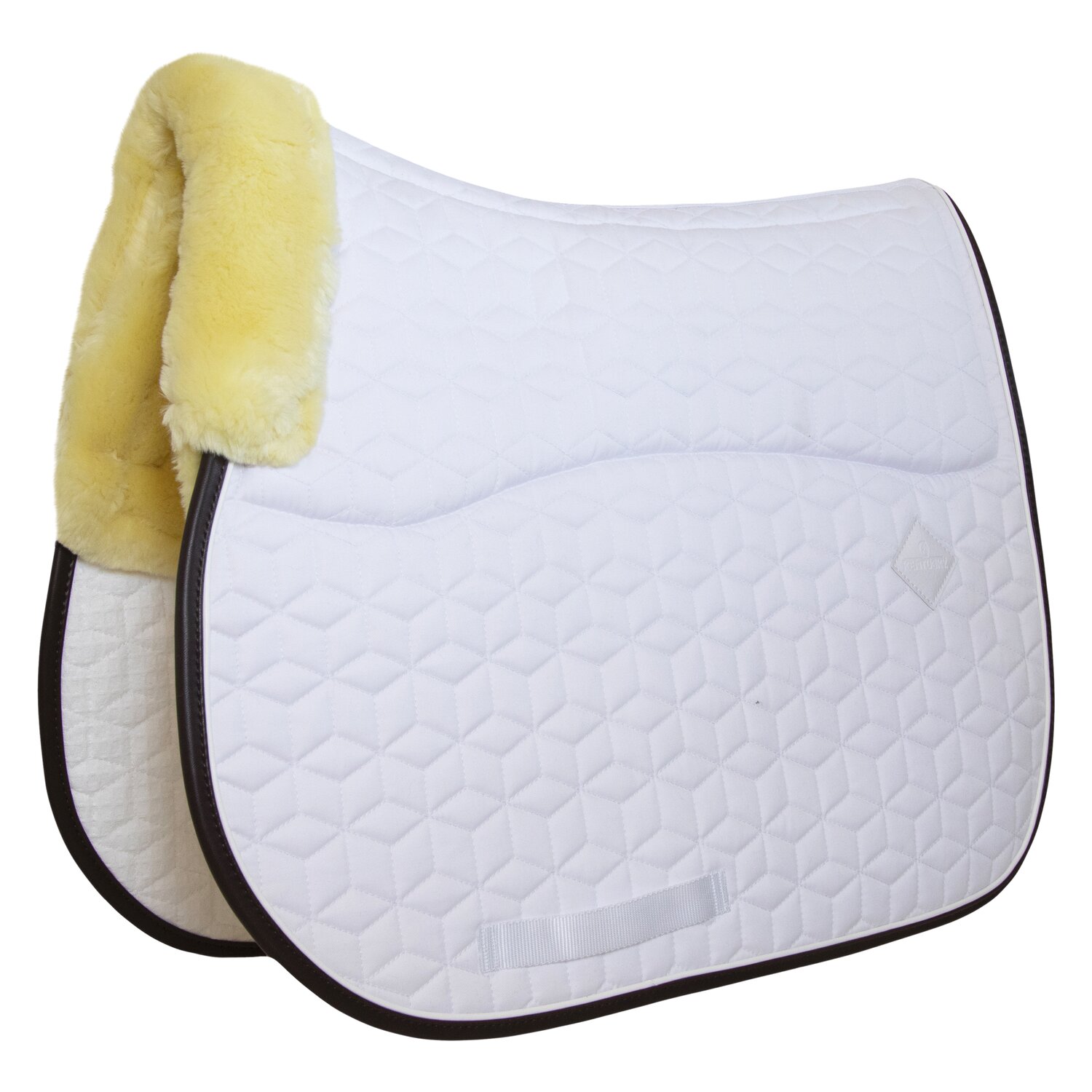 KENTUCKY Saddle Pad Skin Friendly - white