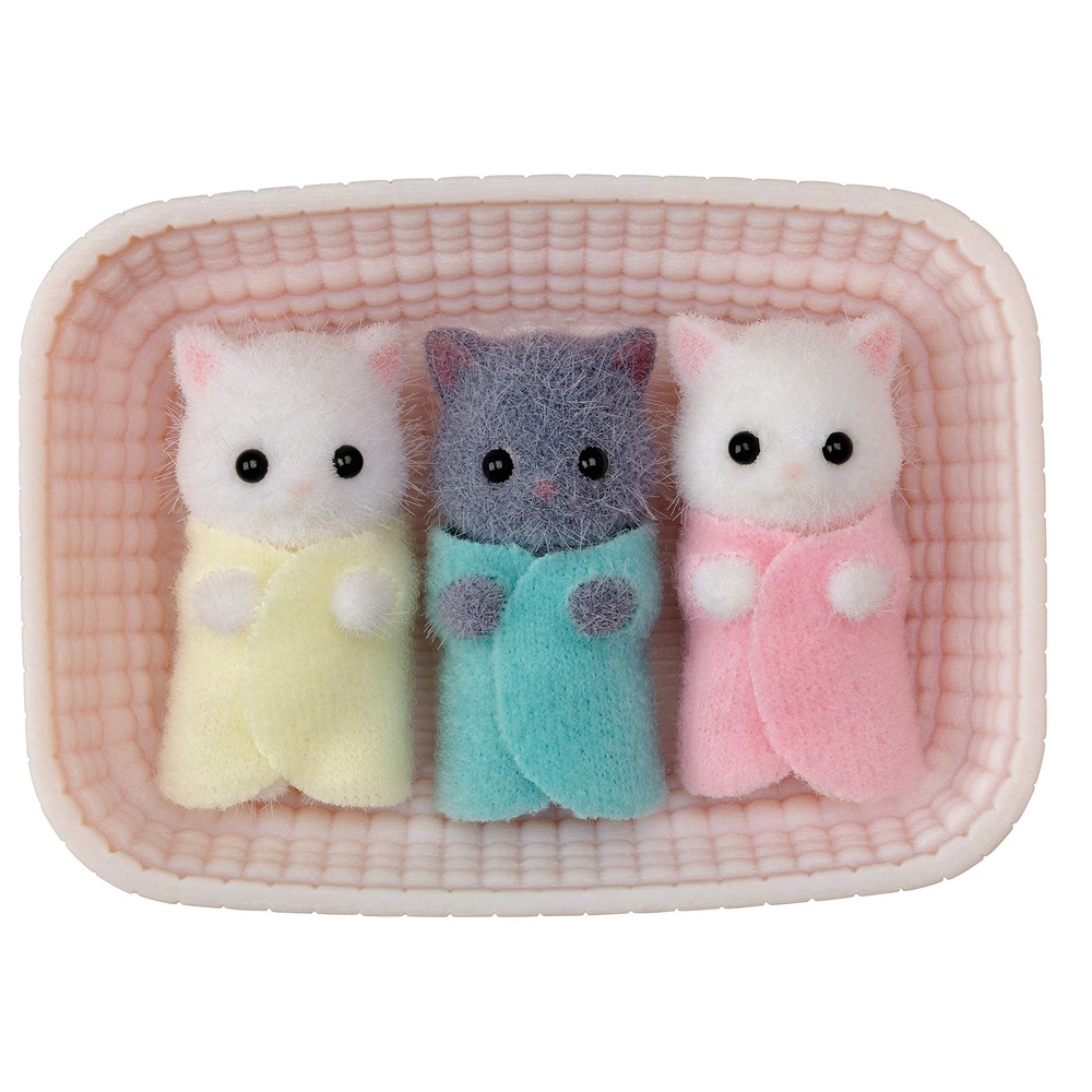 Sylvanian Families Perserkatzen-Drillinge