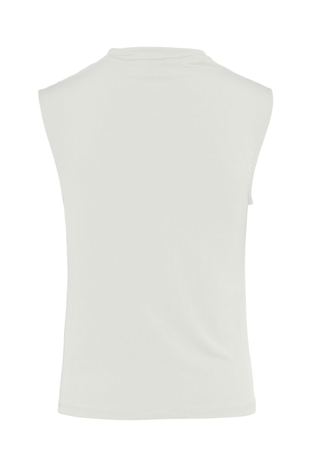 Pieces Pcmadison Sl Draped Top 4614799 cloud dancer