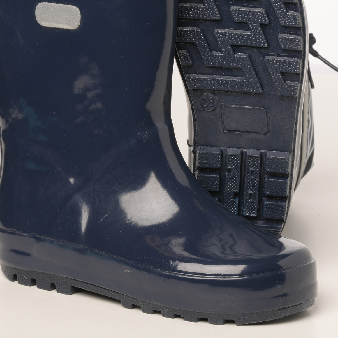 Topolino Kinder Gummistiefel mit Tunnelzug dunkelblau