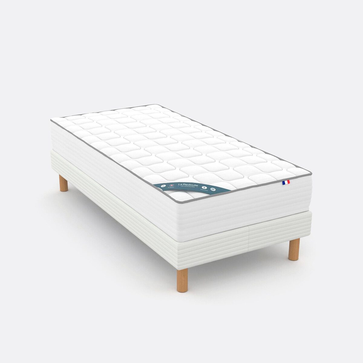 LA REDOUTE INTERIEURS<br>Colchão de molas e espuma, firmeza média