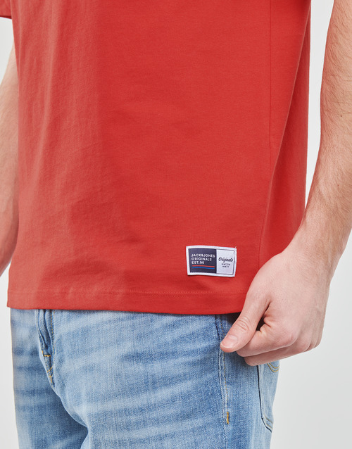 Jack & Jones - JORTREVOR UPSCALE SS TEE CREW NECK - Rouge
