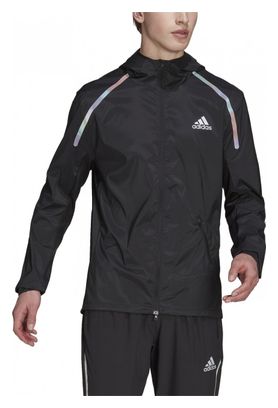 Veste imperméable adidas running Marathon Noir Homme