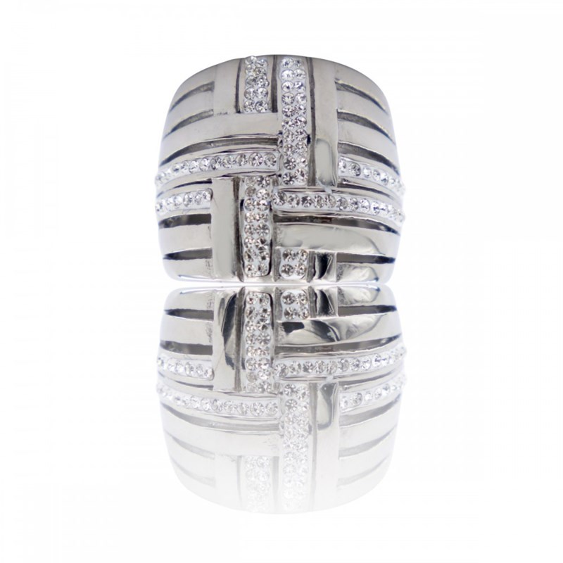 Bague Femme Fashion Ornée Zirconium CERCIS