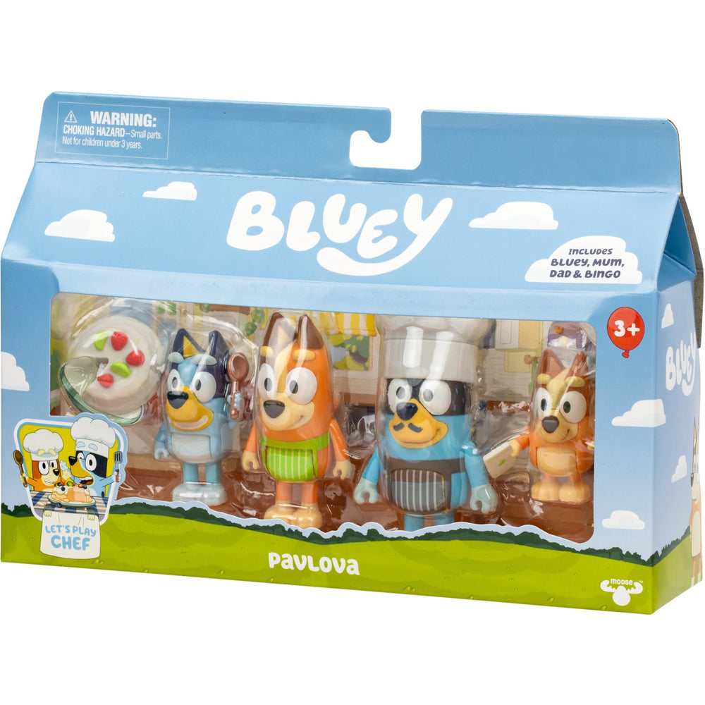 Køb Bluey Figur 4-Pak Dessert Time Pavlova