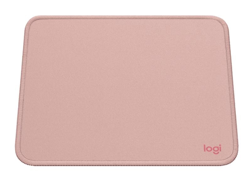Logitech Mausmatte Studio Series Rosa Elegantes Mauspad aus recyceltem Polyester