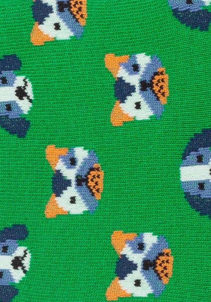 DillySocks Invisible Sneakersocken Hidden Dog Portraits