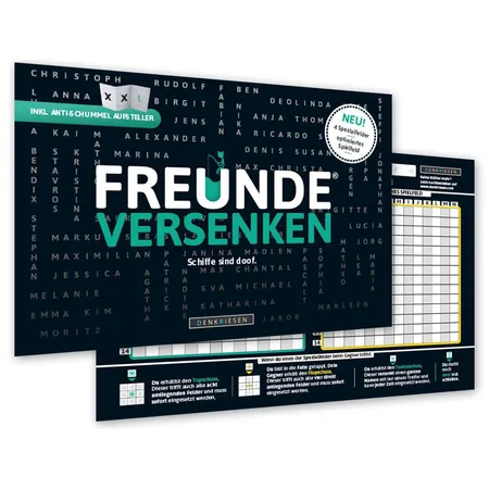 Denkriesen Freunde versenken Schiffe sind doof