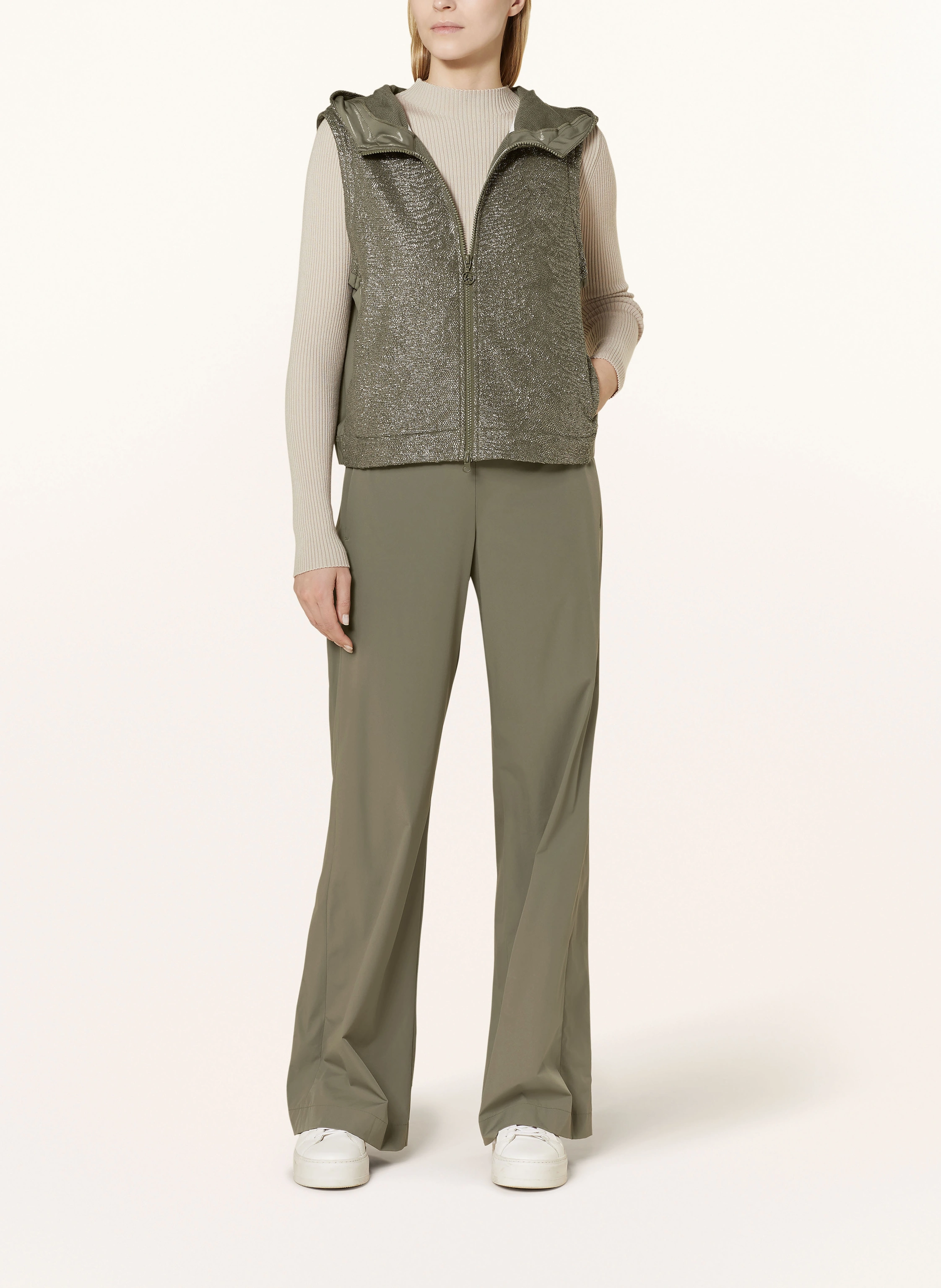 ULLI EHRLICH SPORTALM 2-in1-Blouson im Materialmix