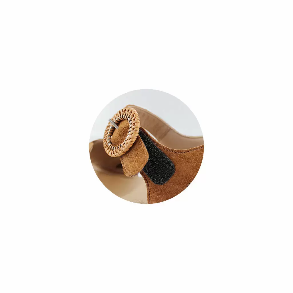 DAMEN - Sandale NEA safran