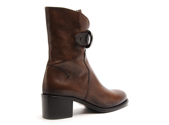Muratti boots bottine talons femme rosureux marron