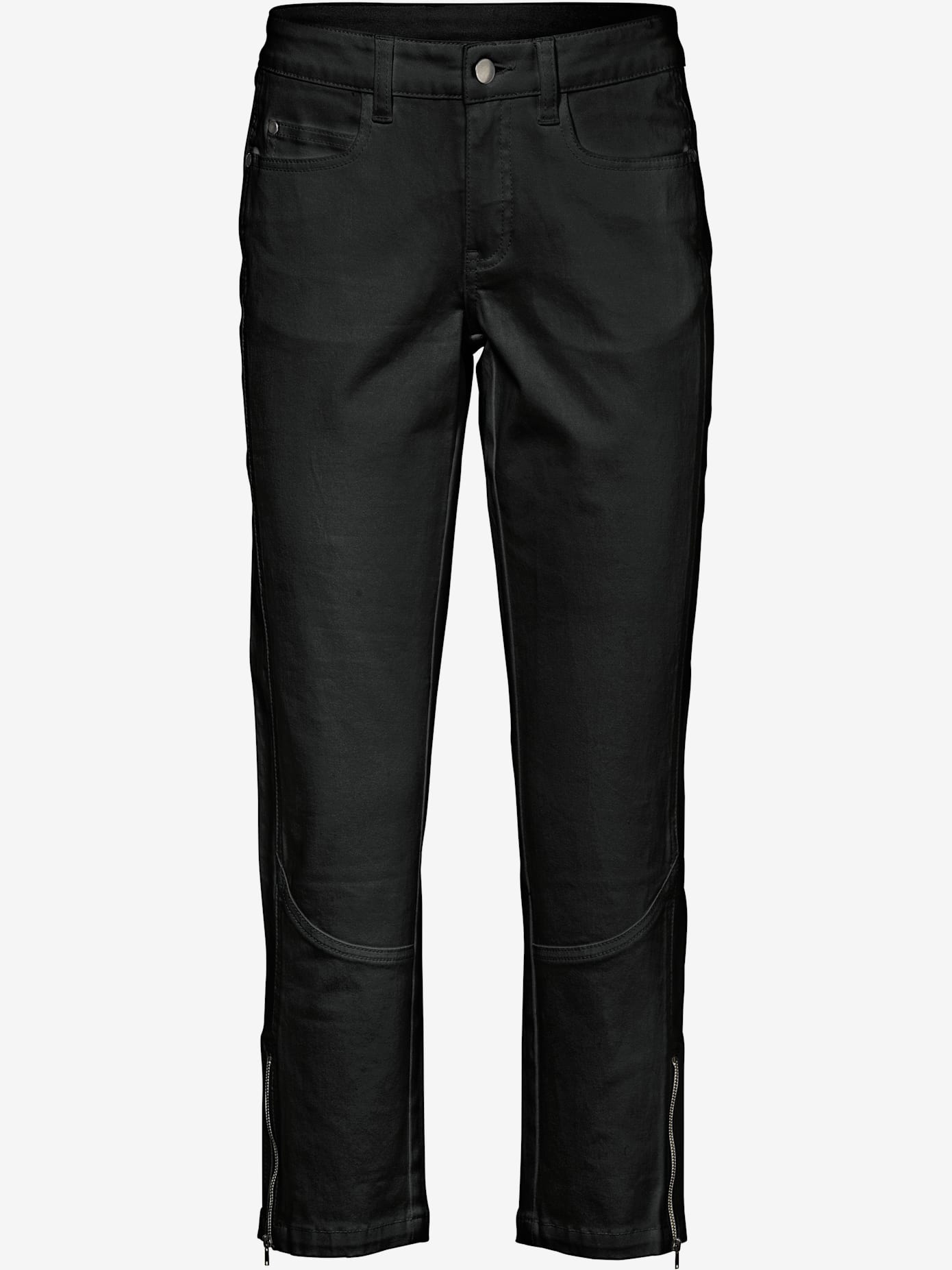 Pantalon effet ventre plat coupe skinny