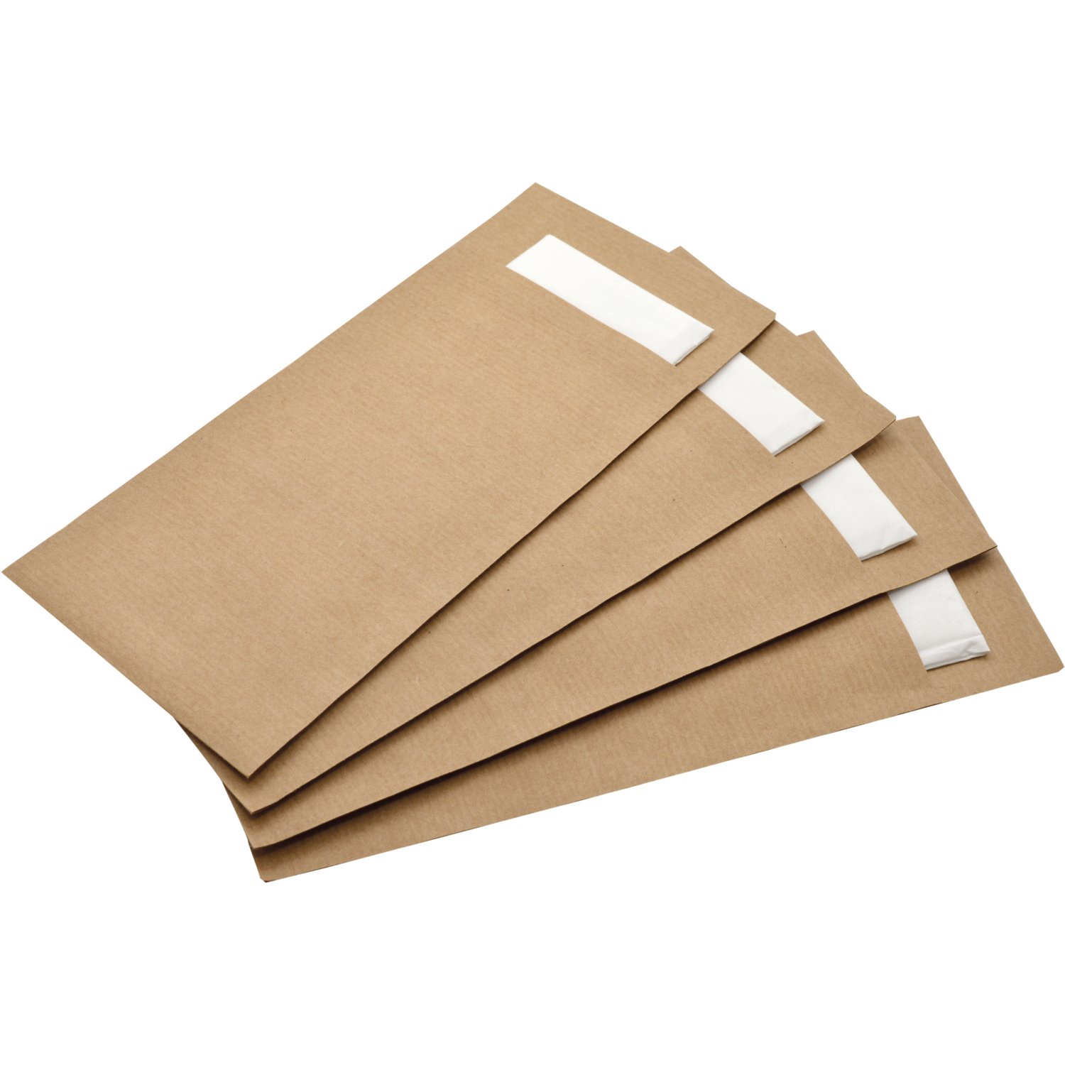 Bestekzak, incl. servet, 2-laags, papier, naturel