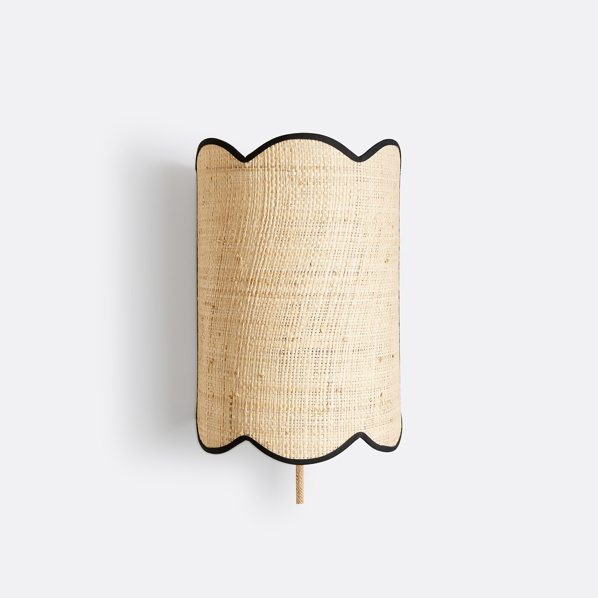 LA REDOUTE INTERIEURS<br>Candeeiro de parede em ráfia, Dolkie