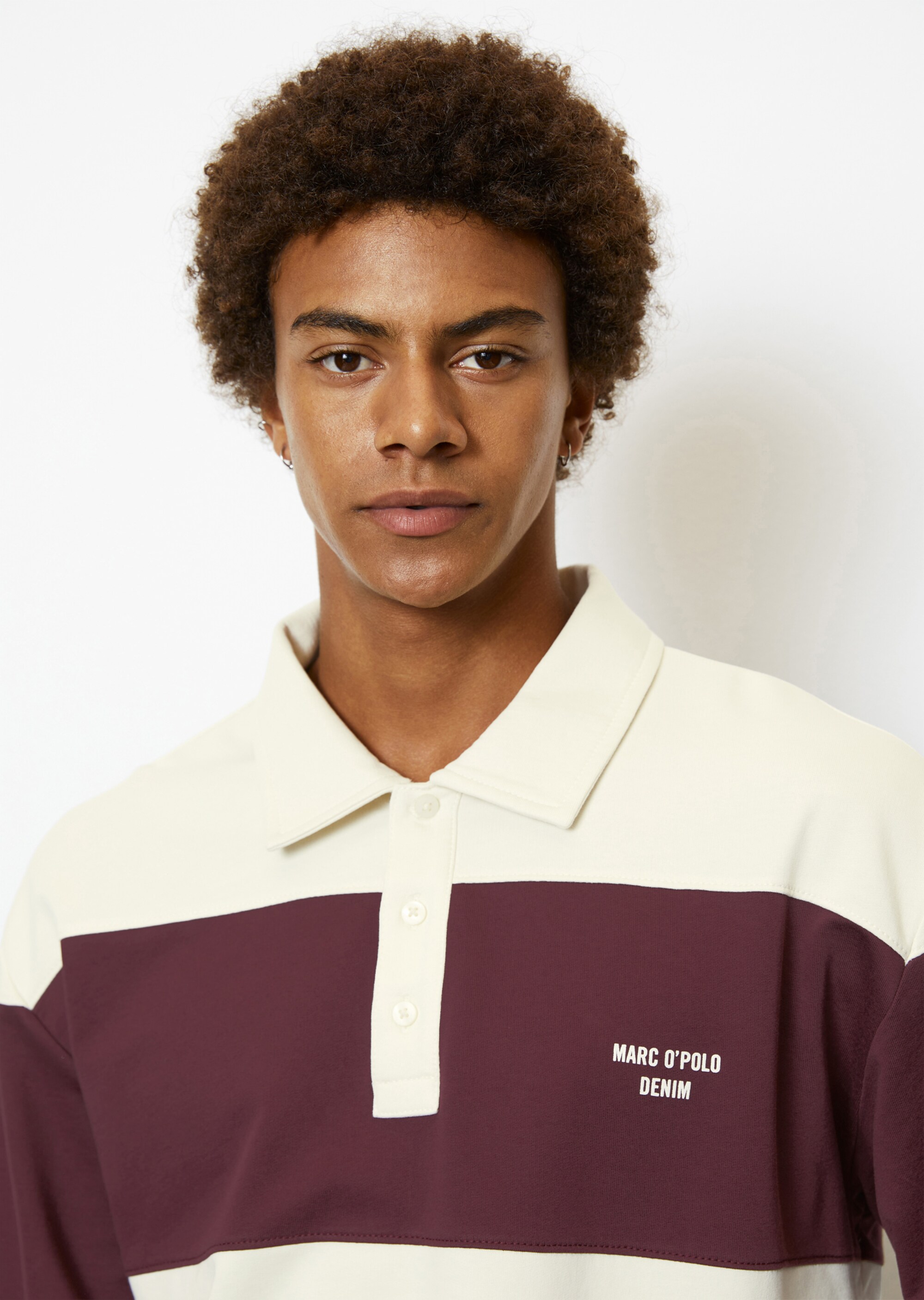 Rugby-Sweatshirt oversized aus Organic Cotton