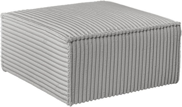 GOODproduct Hocker »FINNLEY, Polsterhocker in Bouclé, Struktur fein u. Mega Cord verfügbar« passend zum Loveseat der Serie Finnley