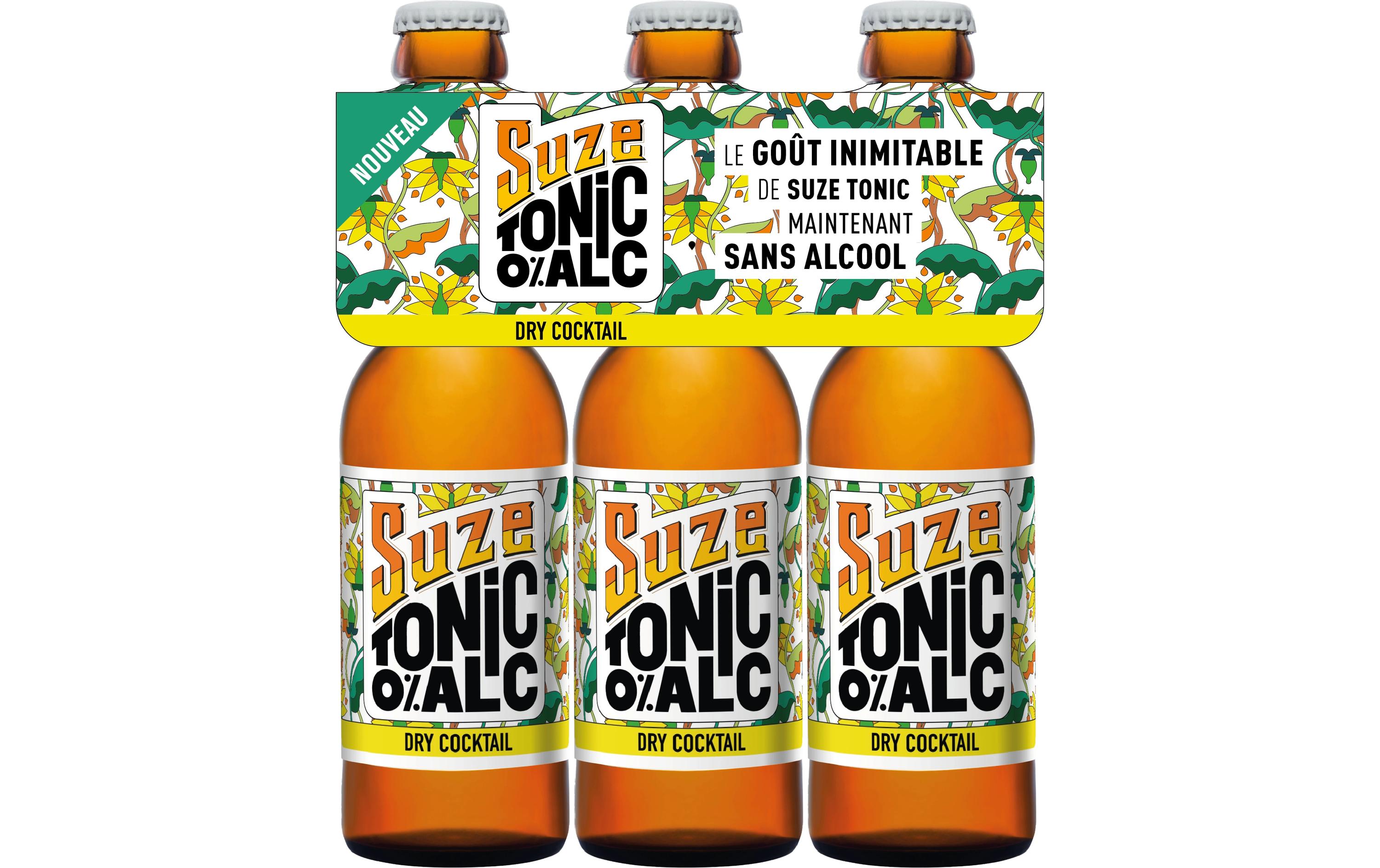 Soft-Drinks Tonic 0% 3 x 0.25 lKohlensäurehaltiges Getränk ohne Alkohol