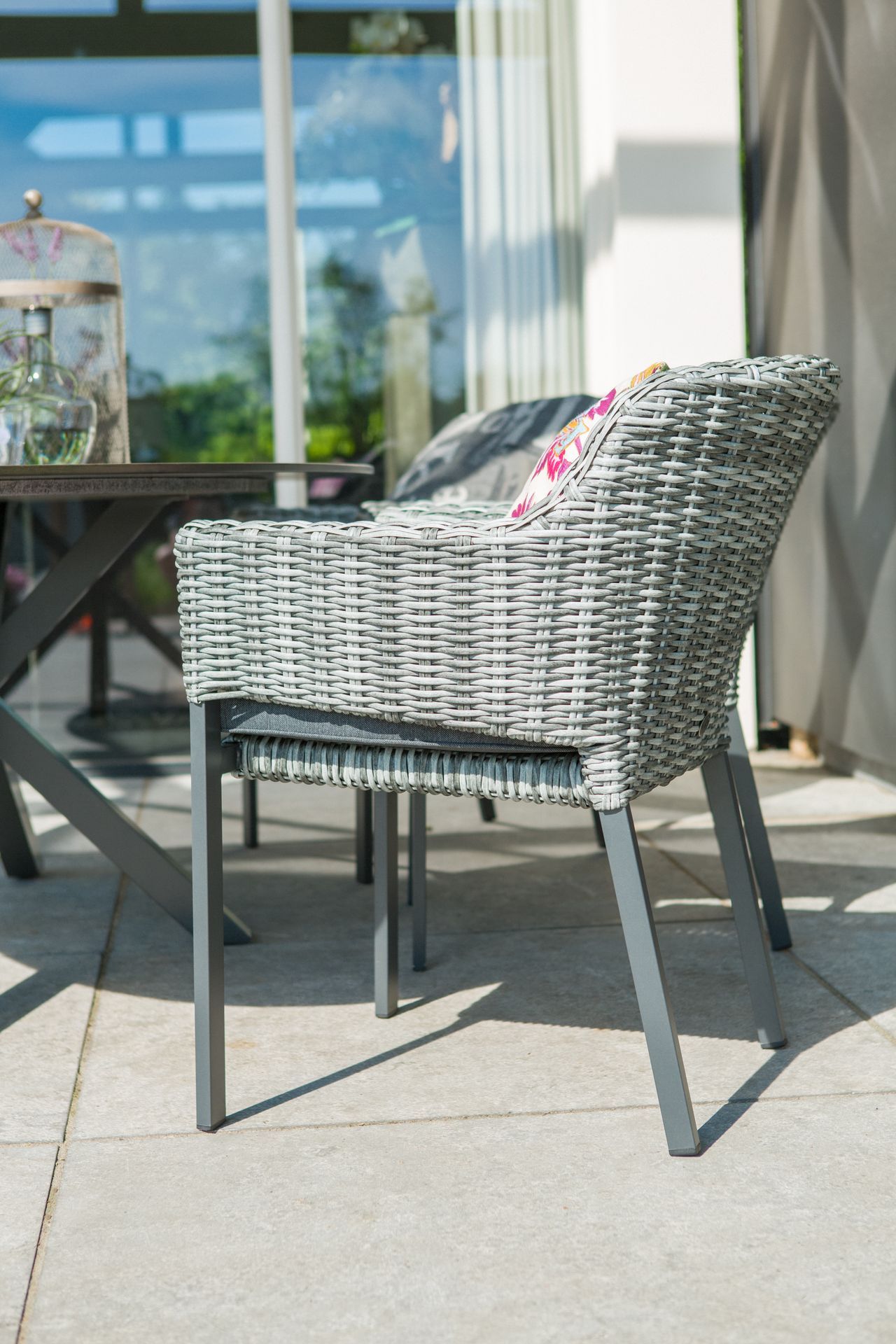 Tuinstoel Antraciet 72.553.715 Cairo B62 x D66 x H84 cm