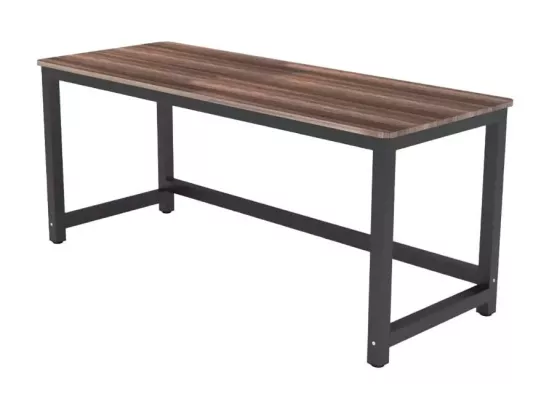 Bureau moderne noir 120x60cm design minimaliste FLISS
