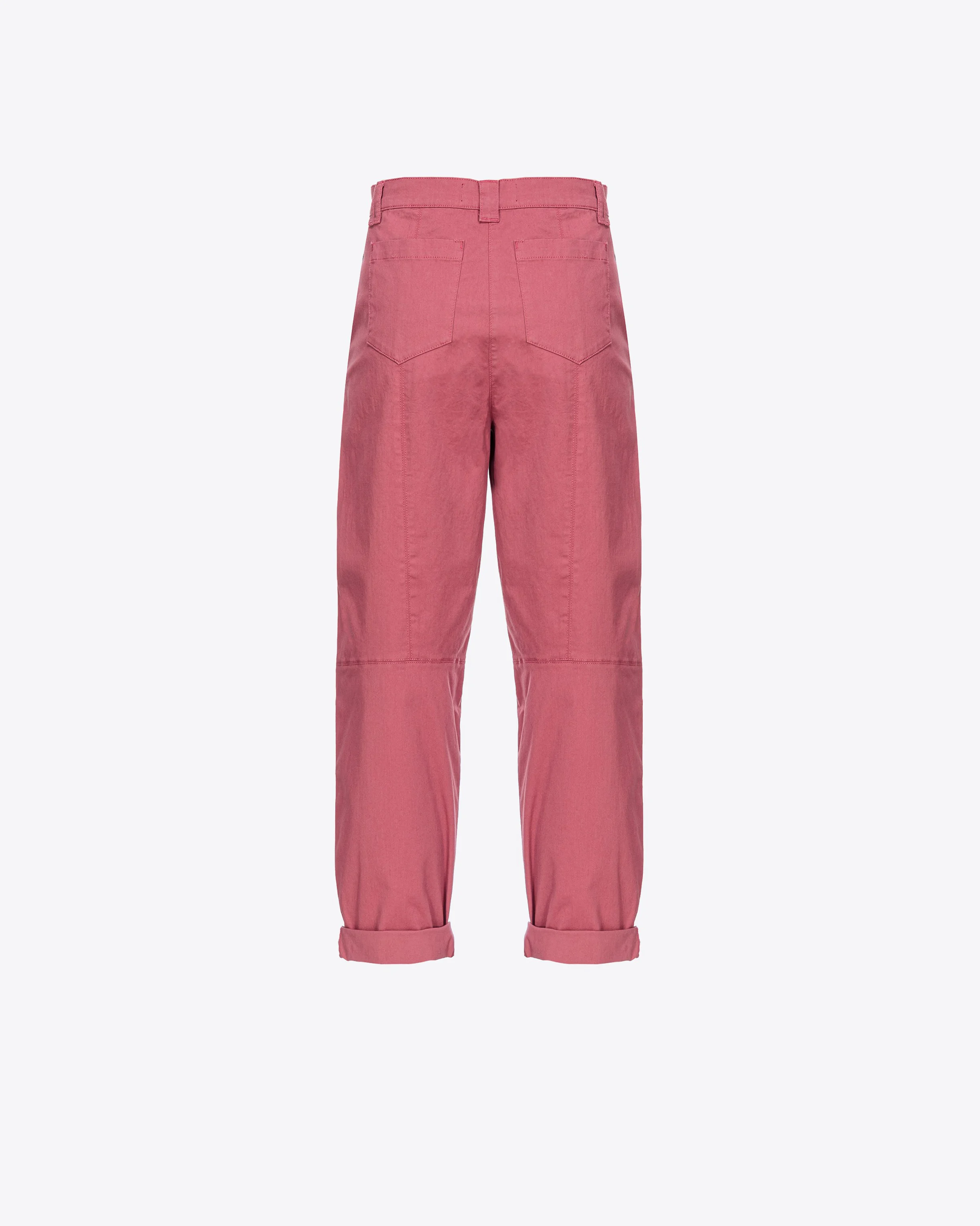 Pantalon carotte | Rose
